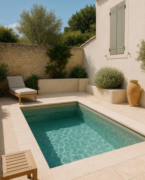 Rénovation piscines 10m3 sans permis Dml constructions de piscines à Meyreuil 